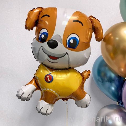 Фигура Крепыша из «Щенячьего патруля» с гелием, 78 см