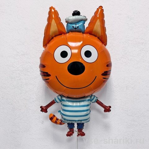 Фигура Коржика-морячка в бескозырке с якорем, 86 см