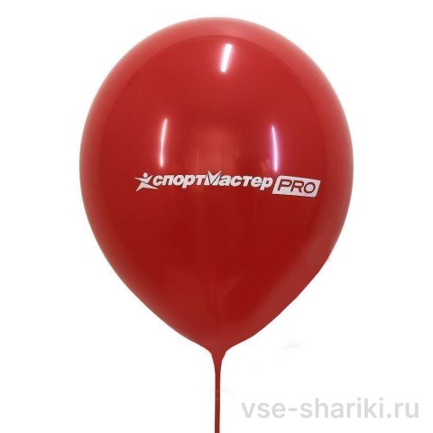 Шары на палочках с двусторонней надписью, от 50 штук