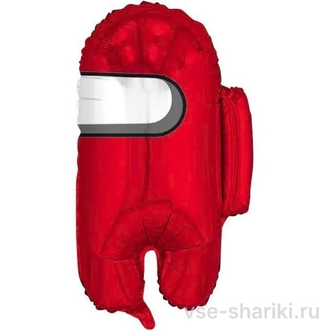 Фигура красного члена экипажа Among Us, 65 см