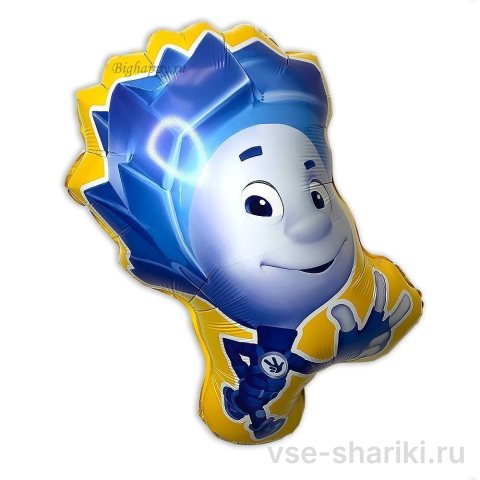 Фигура Нолика из мультфильма «Фиксики» с гелием, 76 см