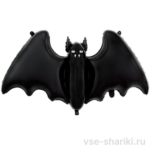 Фигура большой чёрной летучей мыши, 119 см