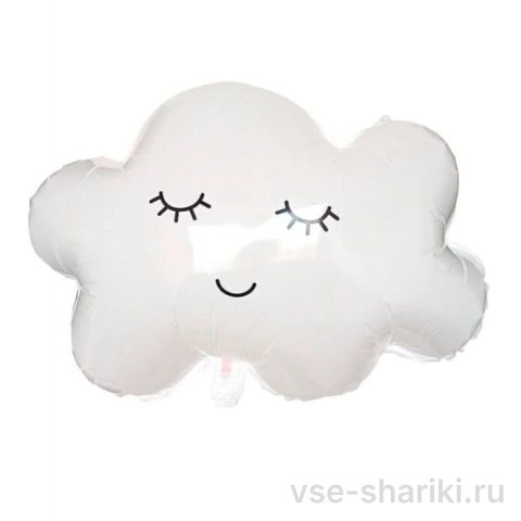 Фигура спящего облачка с гелием, 76 см